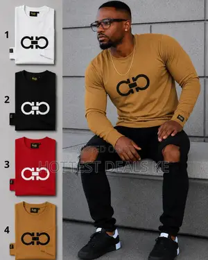Men's Long Sleeve Graphic T-Shirt