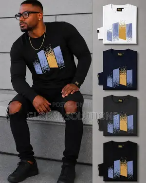Men's Long Sleeve Graphic T-Shirt