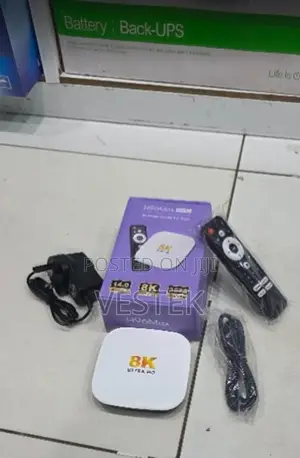 Android Tv Box H96 Max 4gb + 128gb Media Player