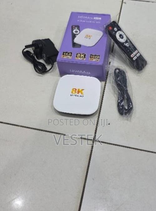 Android Tv Box H96 Max 4gb + 128gb Media Player - thumbnail 2