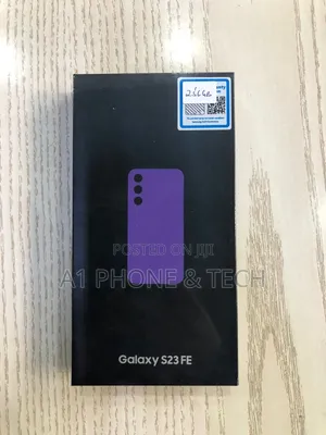 New Samsung Galaxy S23 FE 256 GB Purple