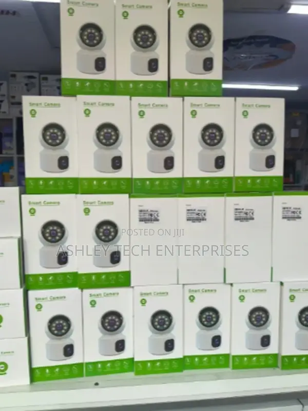 Smart Dual Lens Indoor Surveillance Camera