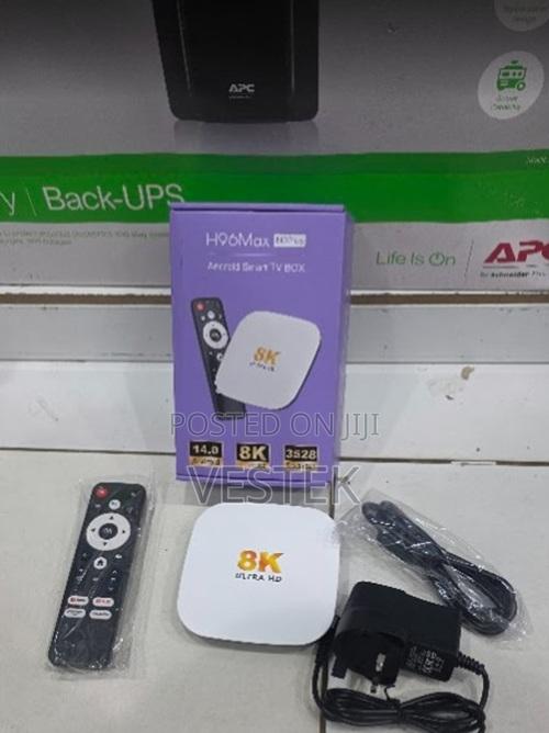 Android 14 Tv Box H96 Max Streaming Media Player
