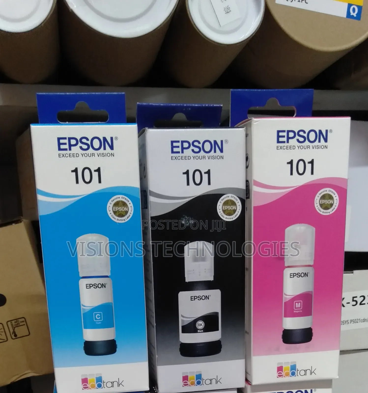 Epson 101 Ink for Use With Ecotank L6176