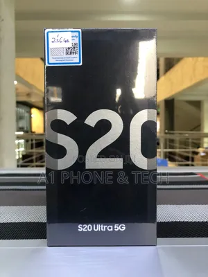 New Samsung Galaxy S20 Ultra 5G 256 GB Black