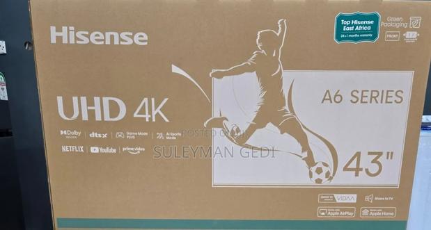 Hisense 43a6 Smart Tv  - main view