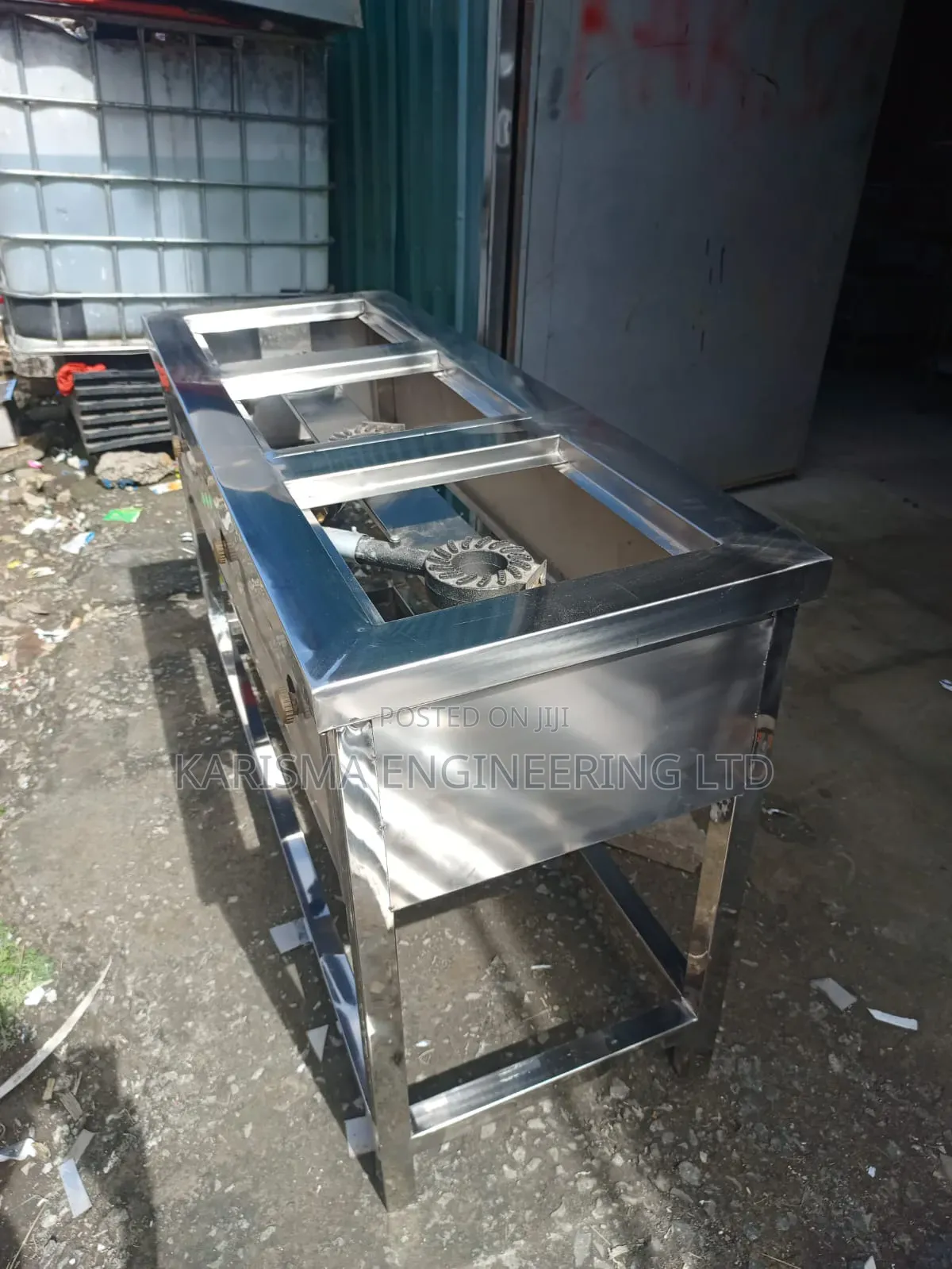 Heavy-Duty 3 Burner Cooker