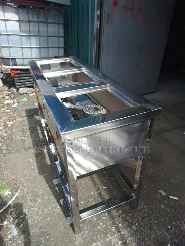 Heavy-Duty 3 Burner Cooker