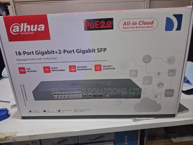 Dahua 16-Port Gigabit Poe Switch Dh-Cs4220-16gt-135 - thumbnail 2
