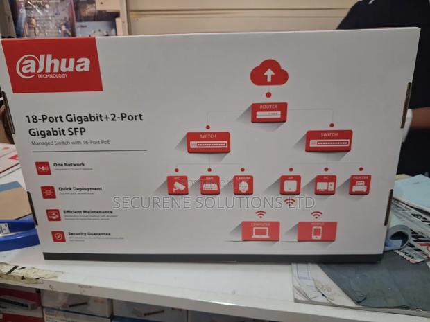 Dahua 16-Port Gigabit Poe Switch Dh-Cs4220-16gt-135 - thumbnail 4