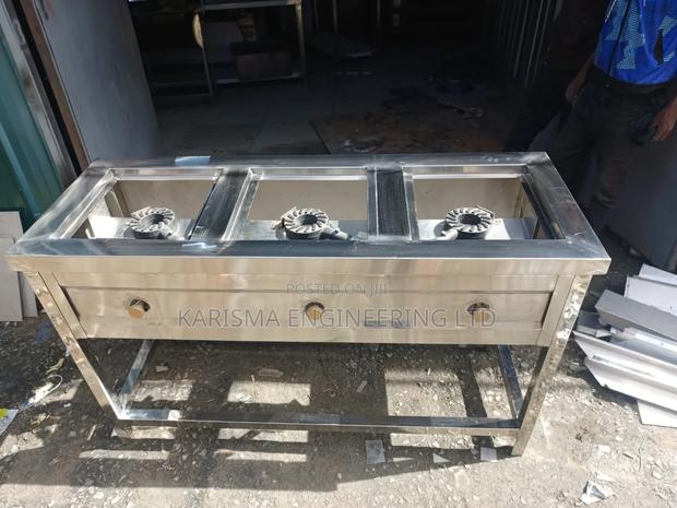 Industrial 3 Burner Cooker