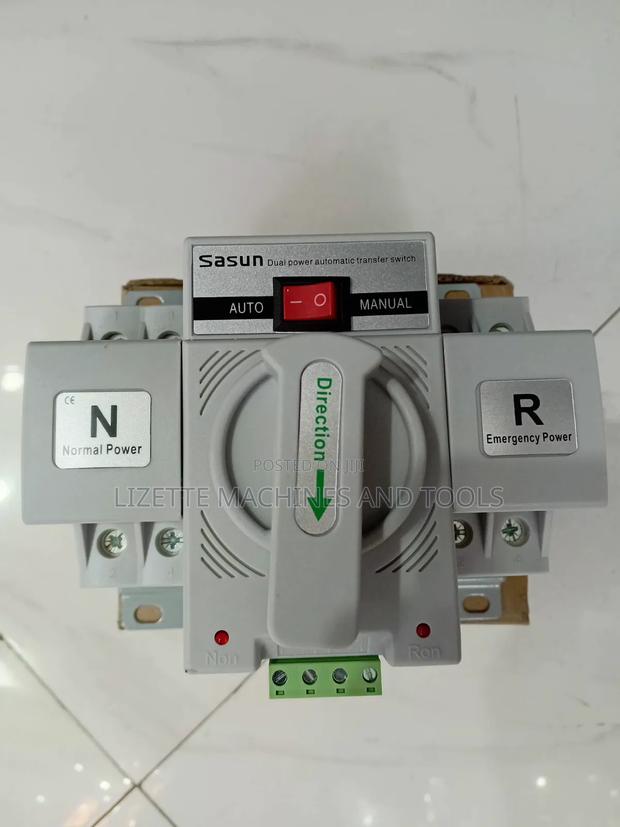 100a Dual Power Automatic Change Over Switch - thumbnail 3