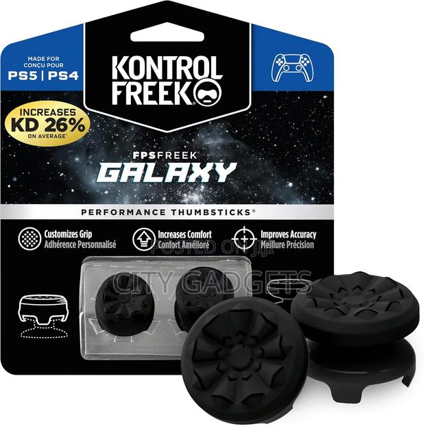 Kontrolfreek Freek Galaxy Black for Playstation 4 and Playstation 5