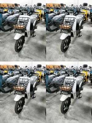 New Motorcycle 2024 White