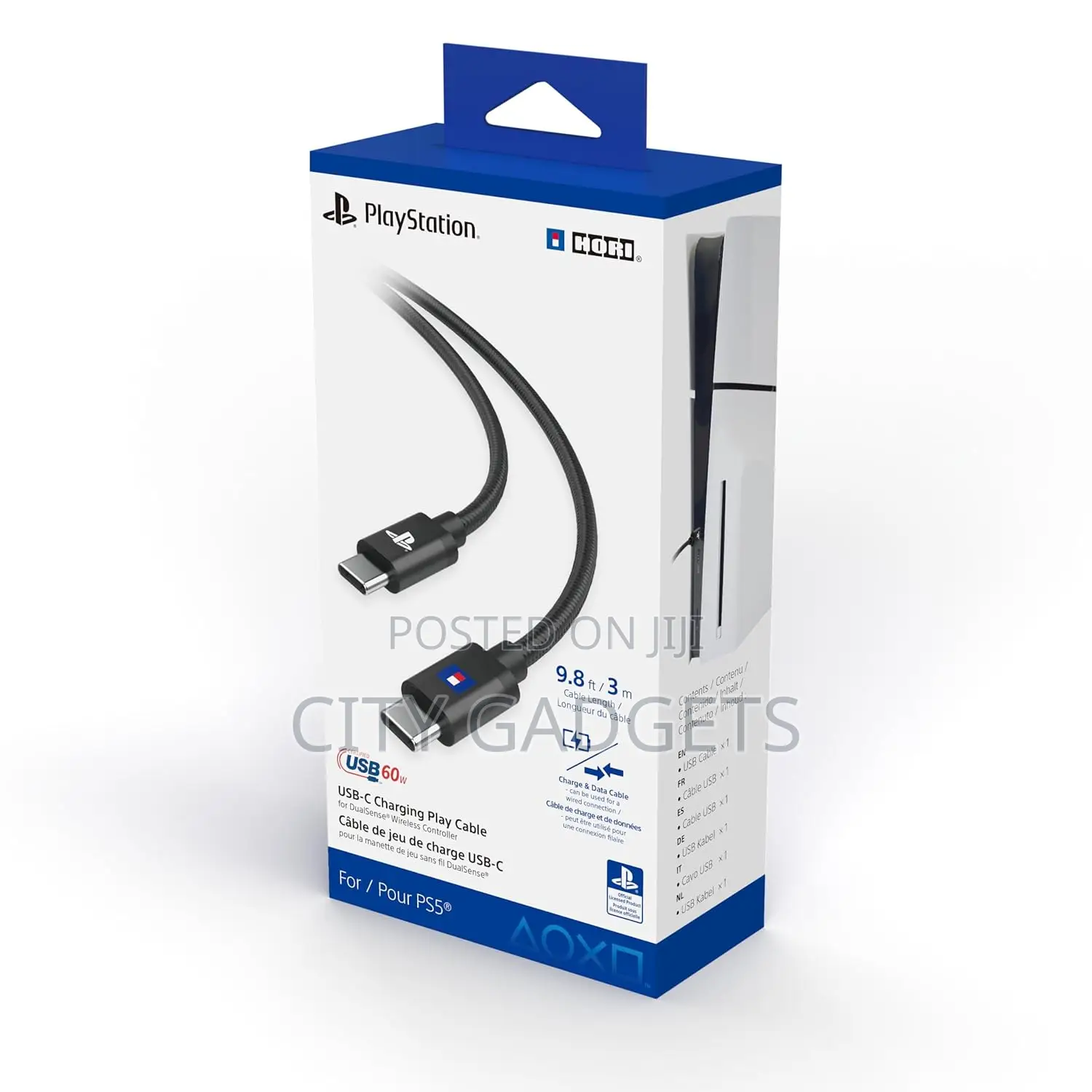 Usb-C Charging Play Cable for Dualsense Wireless Controller