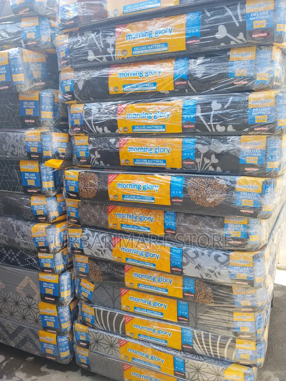 Morning Glory Mattress 4 by 6 Quilted Feel 8 Inch Foam