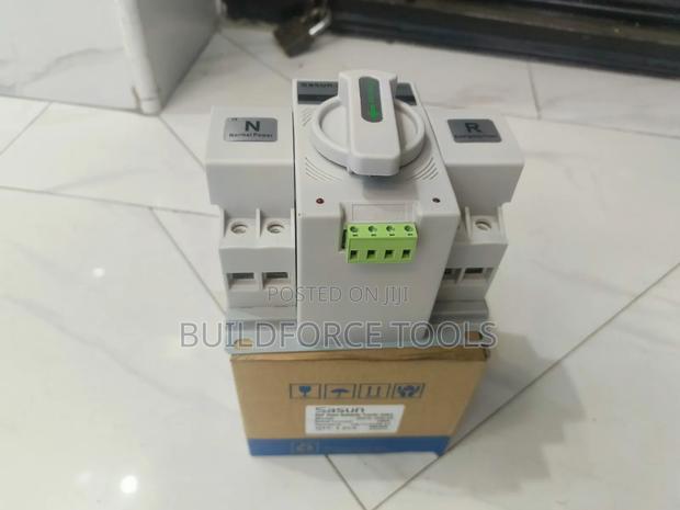 Dual Change Over Switch 100 Amps Single Phase - thumbnail 2
