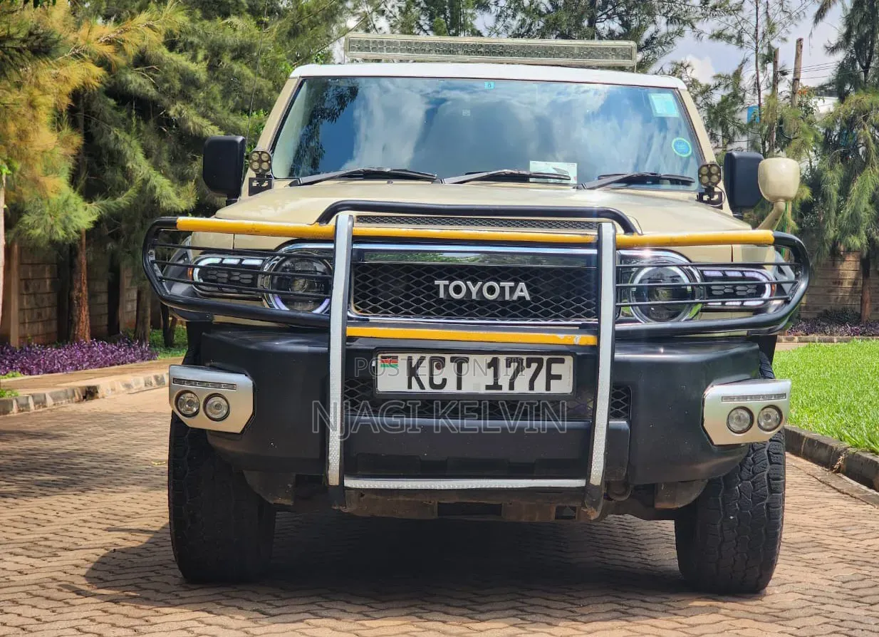 Toyota FJ Cruiser 4x4 Automatic 2012 Gold