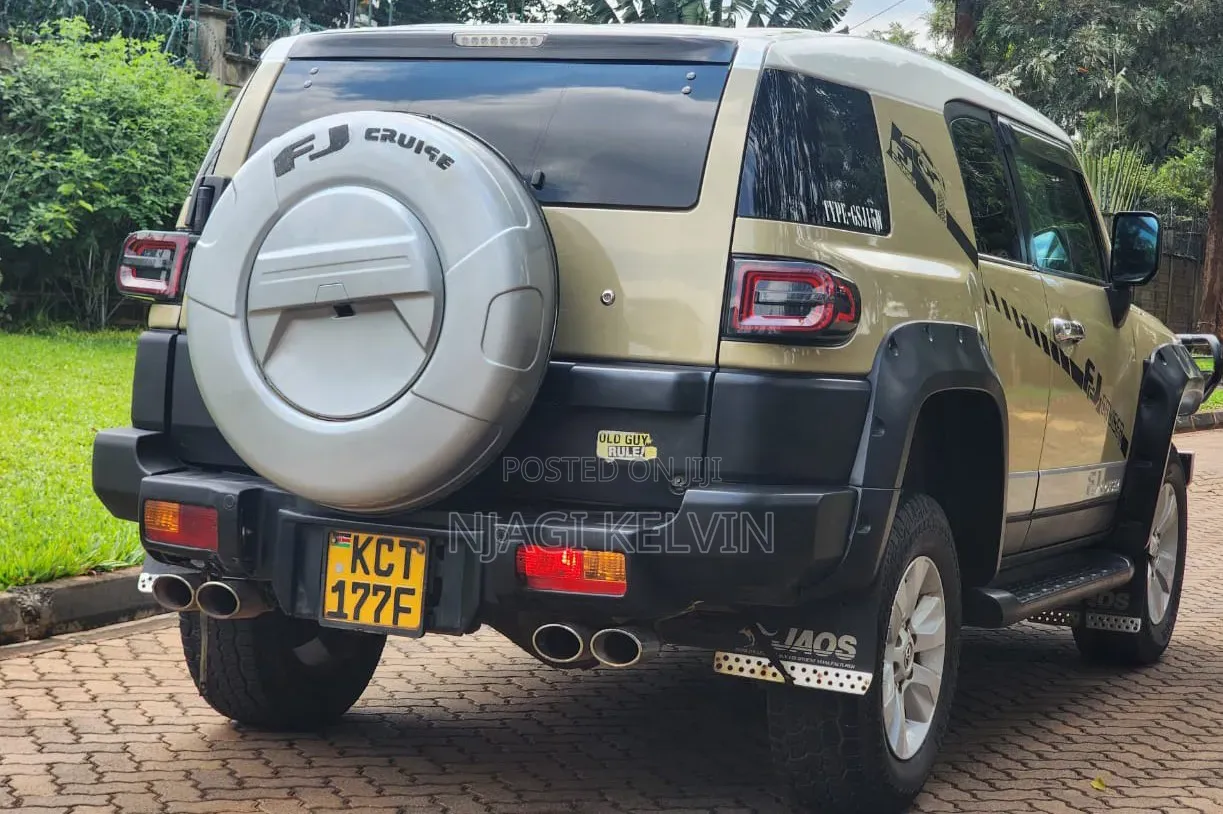 Toyota FJ Cruiser 4x4 Automatic 2012 Gold