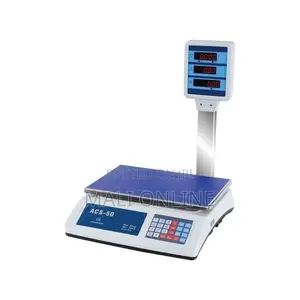 50kg Digital Price Computing Scale Rechargeable Weighing Machine