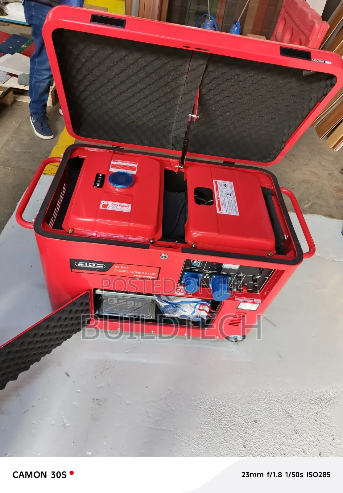 10kva Silent Generator Aico – High Efficiency, Low Fuel Consumption