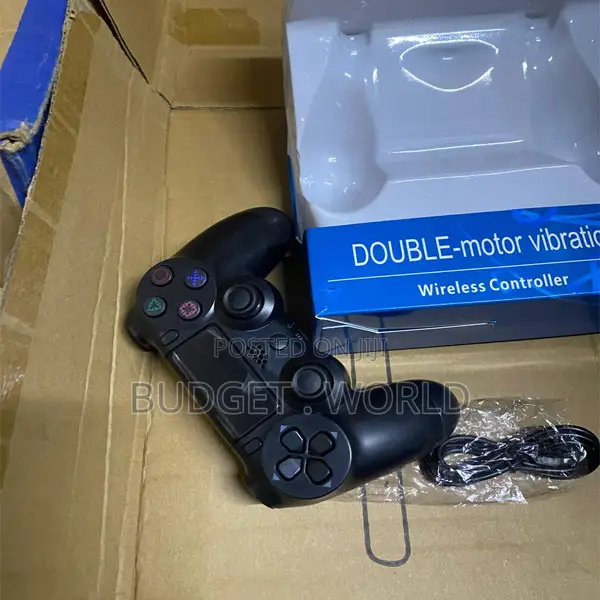 Professional Wireless Ps4 Game Controller With Double Vibration Motors