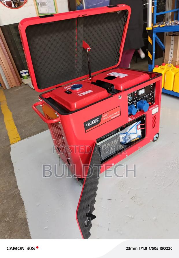 Aico 10kva Generator Silent Type – Strong Industrial Backup Power - thumbnail 2