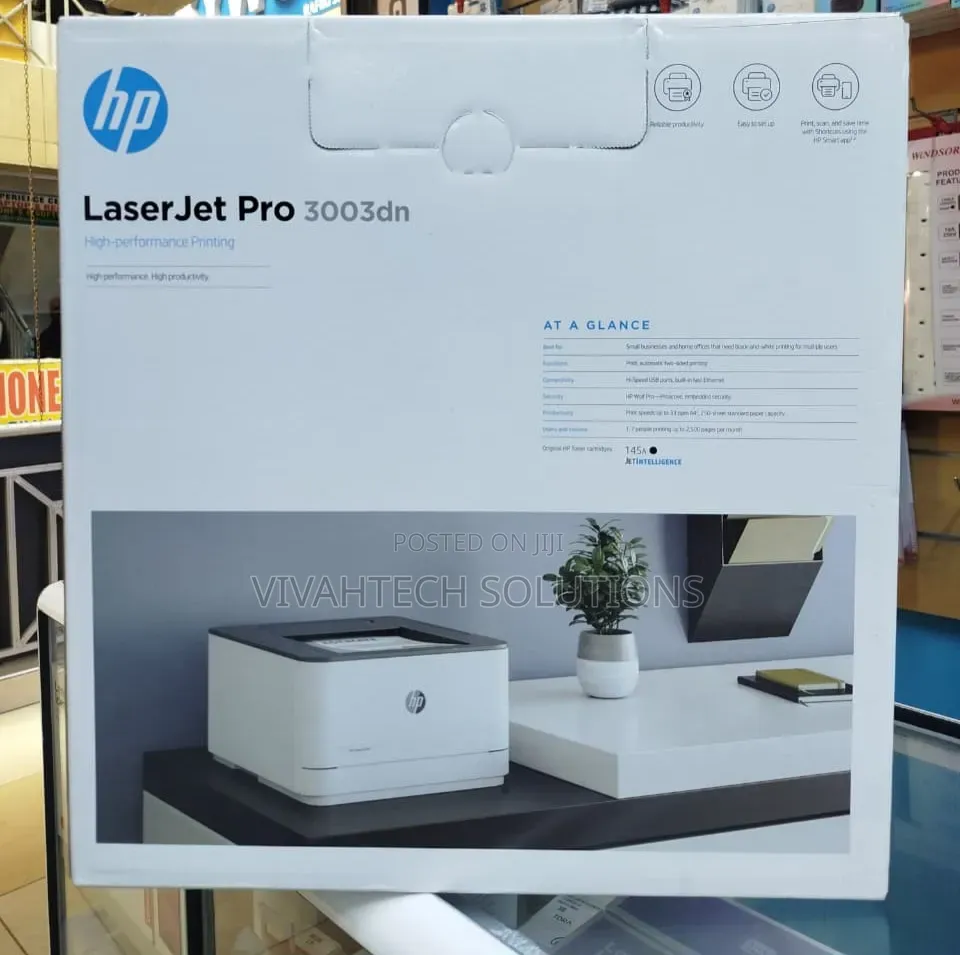 Hp 3003dn All in One Duplex Laser Printer for Office