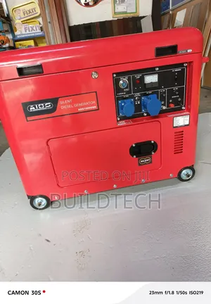 Heavy Duty Aico 10kva Silent Generator – Shop, Home Construction Use