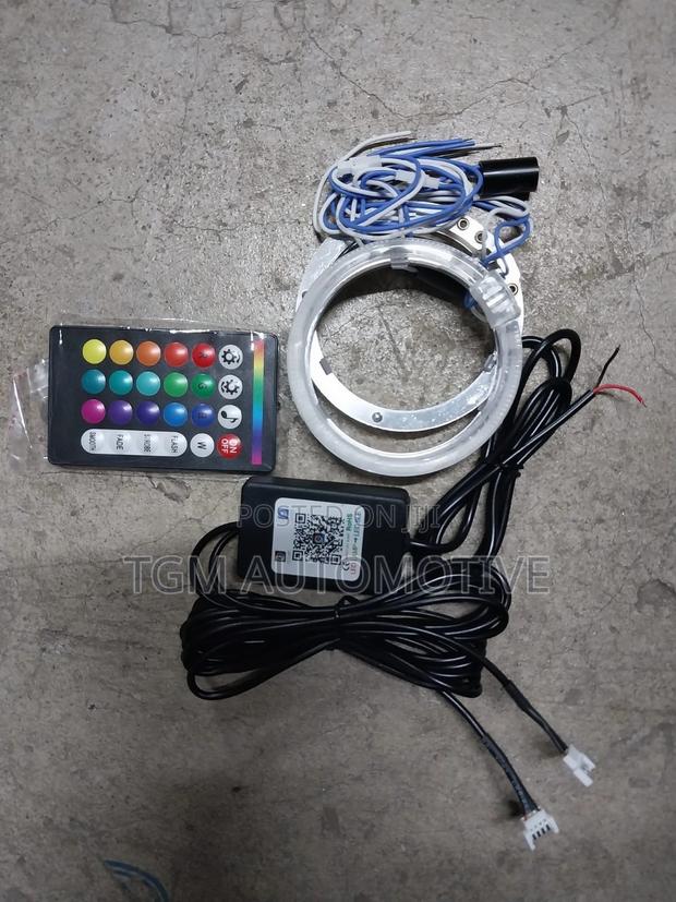 Led Crystal Angel Eyes T5-95-B (3 Inch)