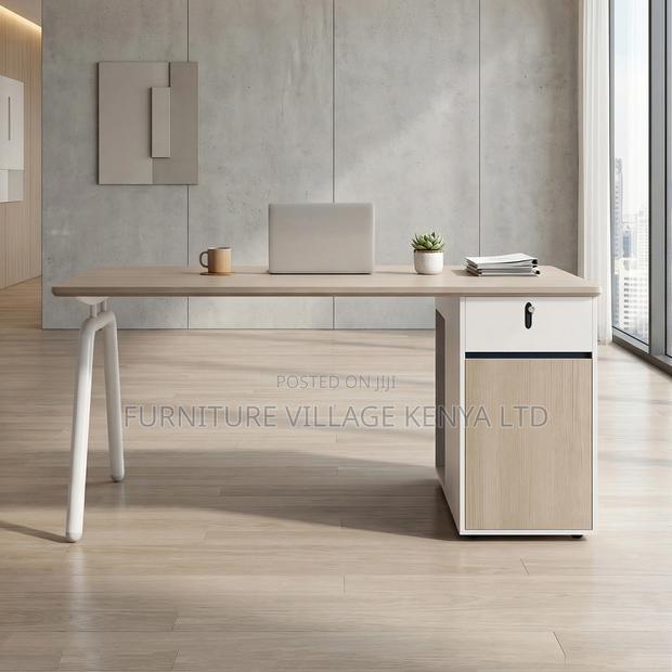 1200mm Executive Staff Office With Drawers - thumbnail 7