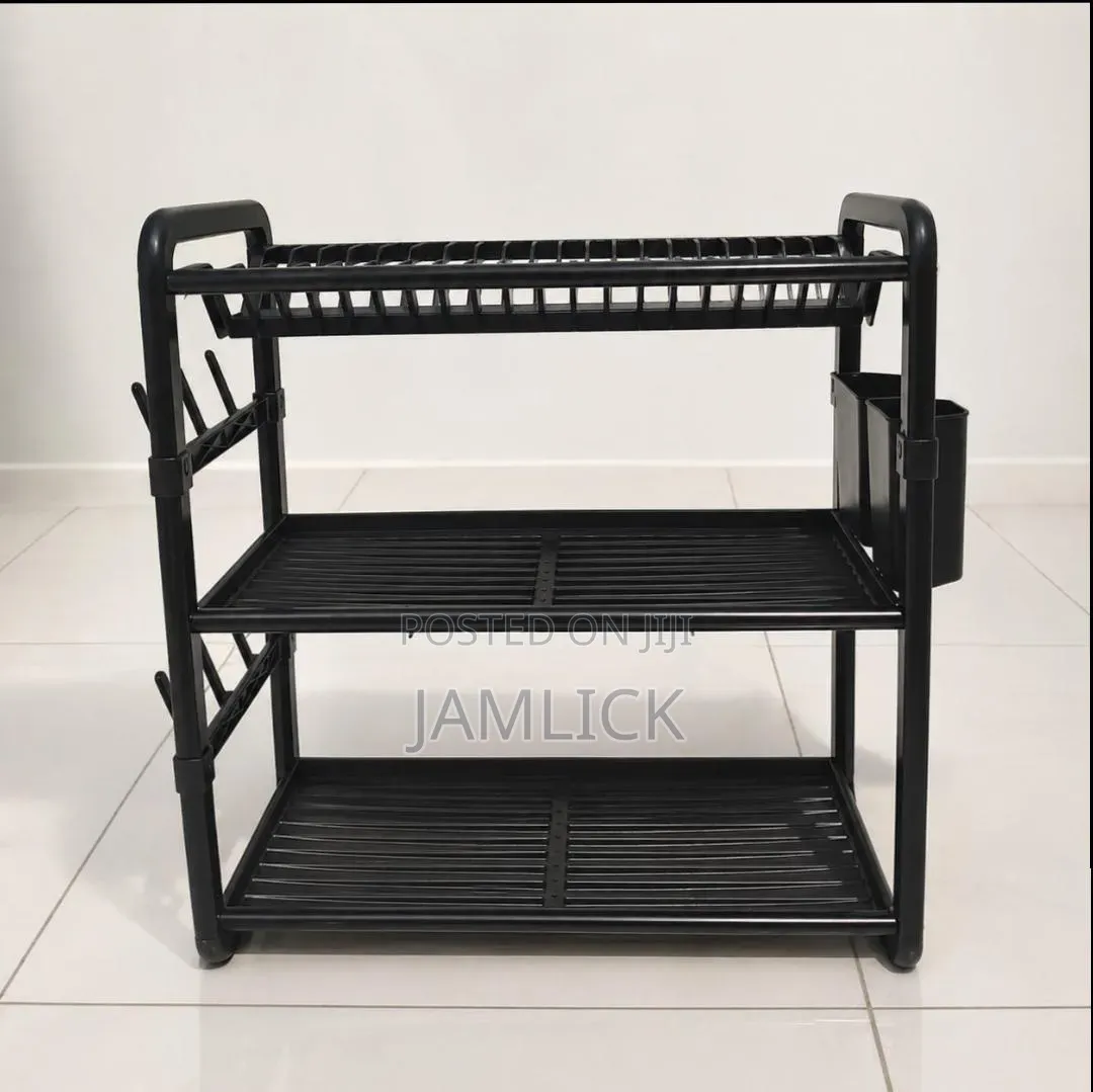 3 Tier Aluminium Dish Rack - Rb