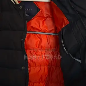 Gant Premium Quilted Varsity Bomber Jacket – Navy Blue