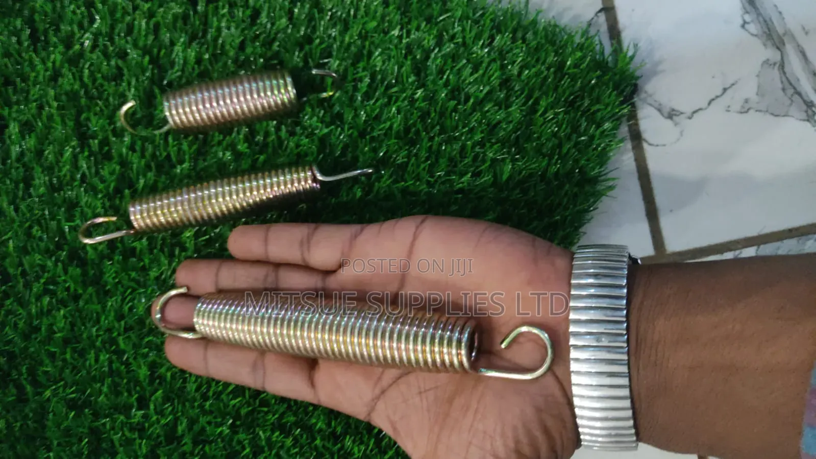 Set of 3 Heavyduty Replaceable Trampoline Springs