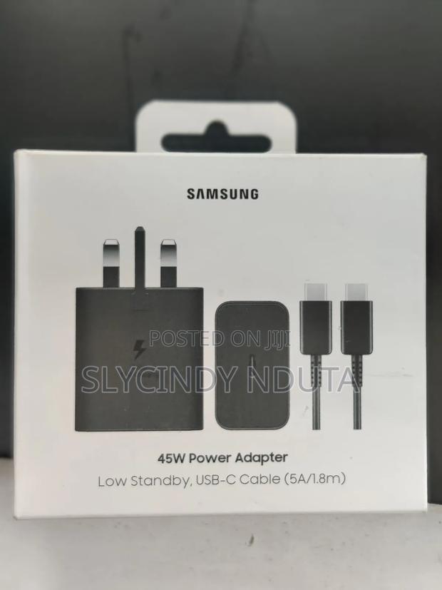 Samsung 45w Power Adapter With Usb-C Cable(5a/1.8m)