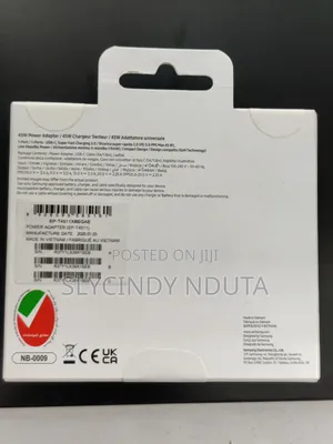Samsung 45w Power Adapter With Usb-C Cable(5a/1.8m)