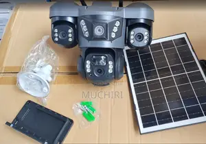Triple Lens 4g CCTV Camera 3-Lens Outdoor CCTV Camera 6mp PTZ