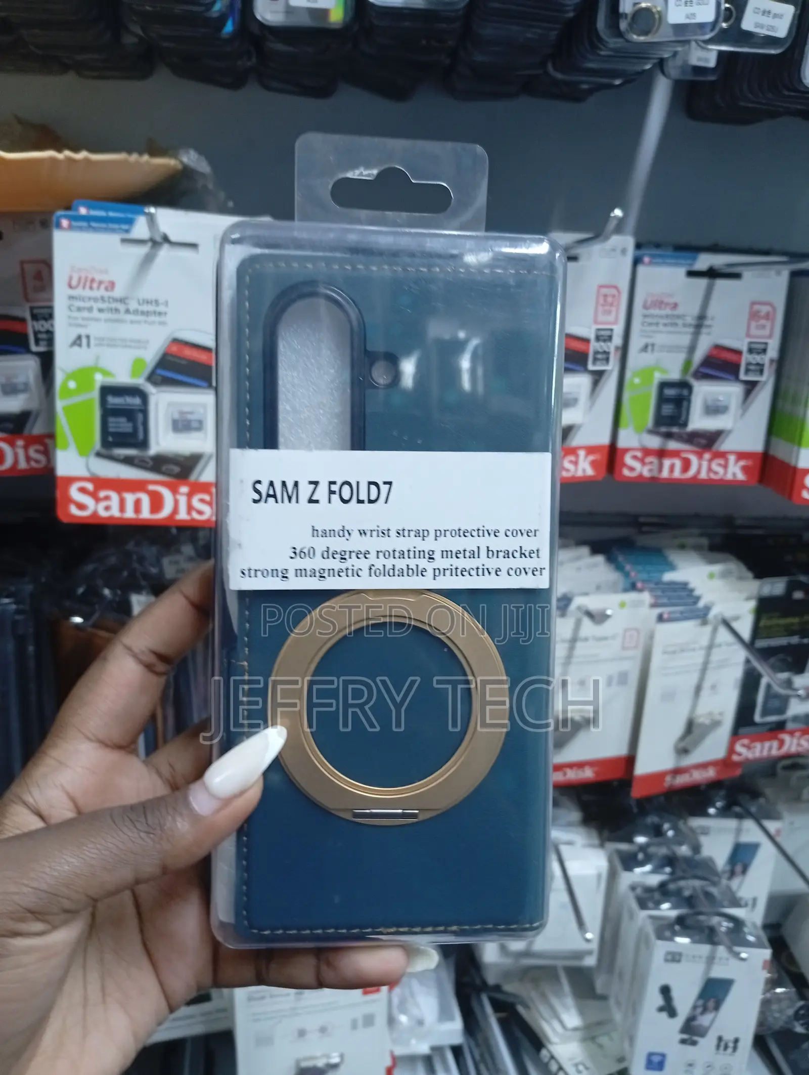 Leather Flip Case Designed for a Samsung Galaxy Z Fold7