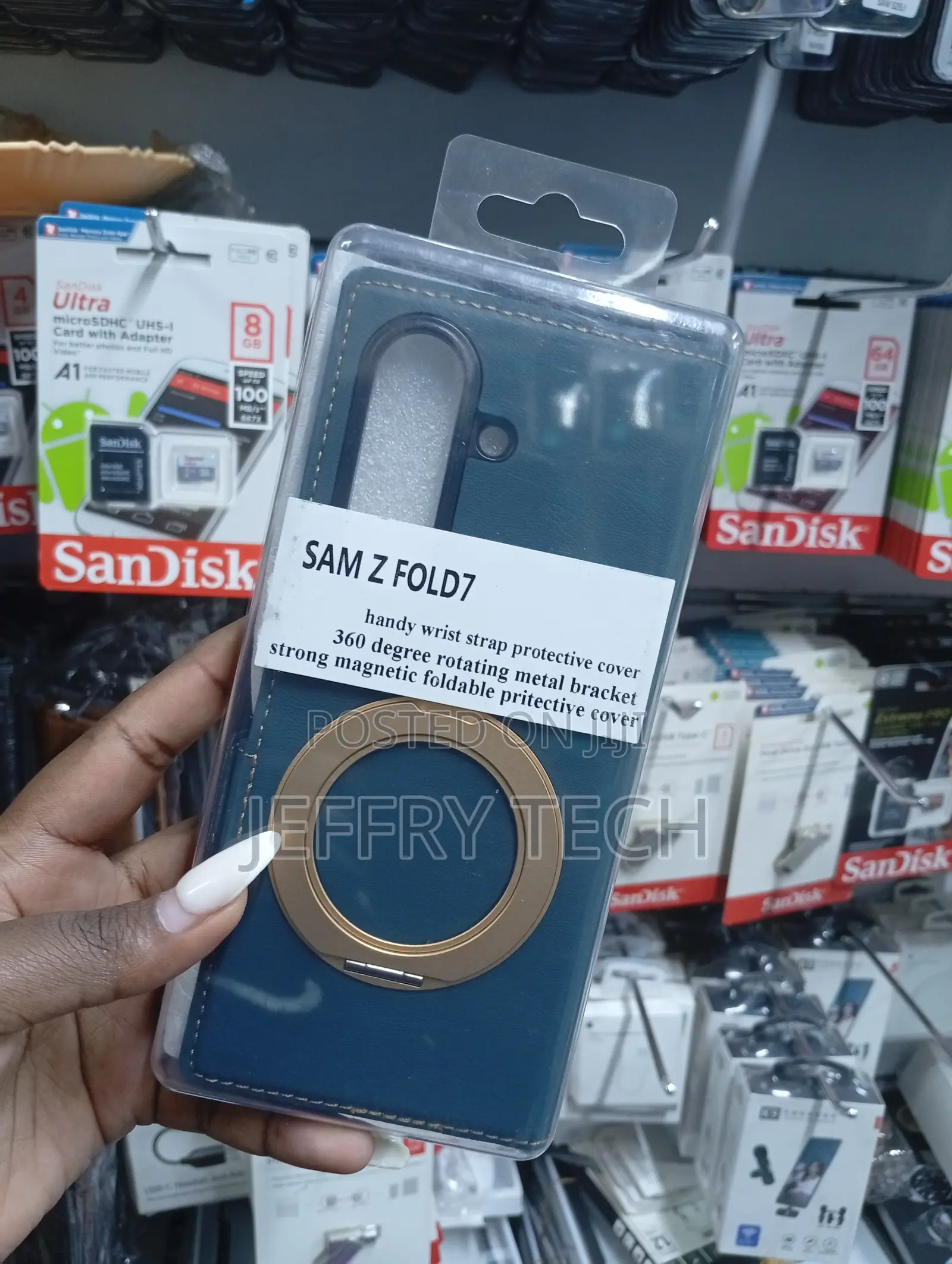 Leather Flip Case Designed for a Samsung Galaxy Z Fold7