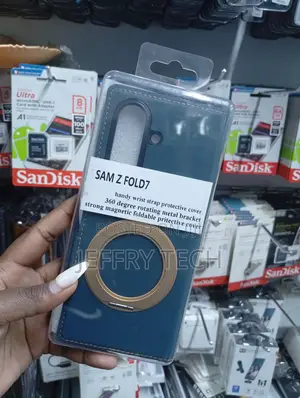 Leather Flip Case Designed for a Samsung Galaxy Z Fold7