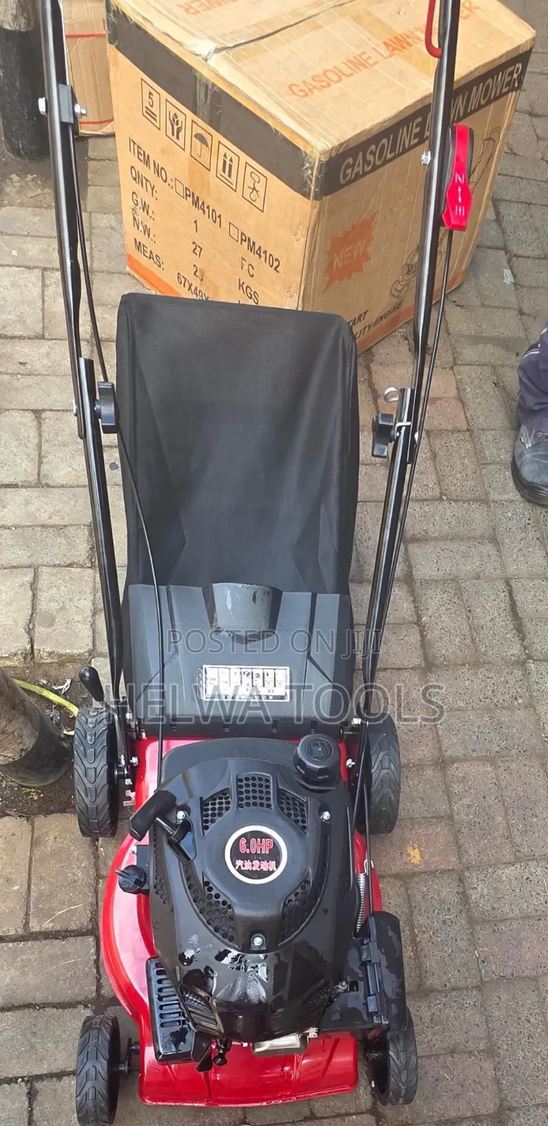 Gasoline Lawn Mower, 18" (6 Hp)