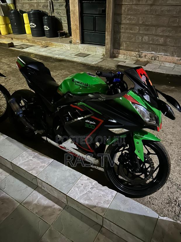 Kawasaki Ninja 300 2013 Green - thumbnail 2