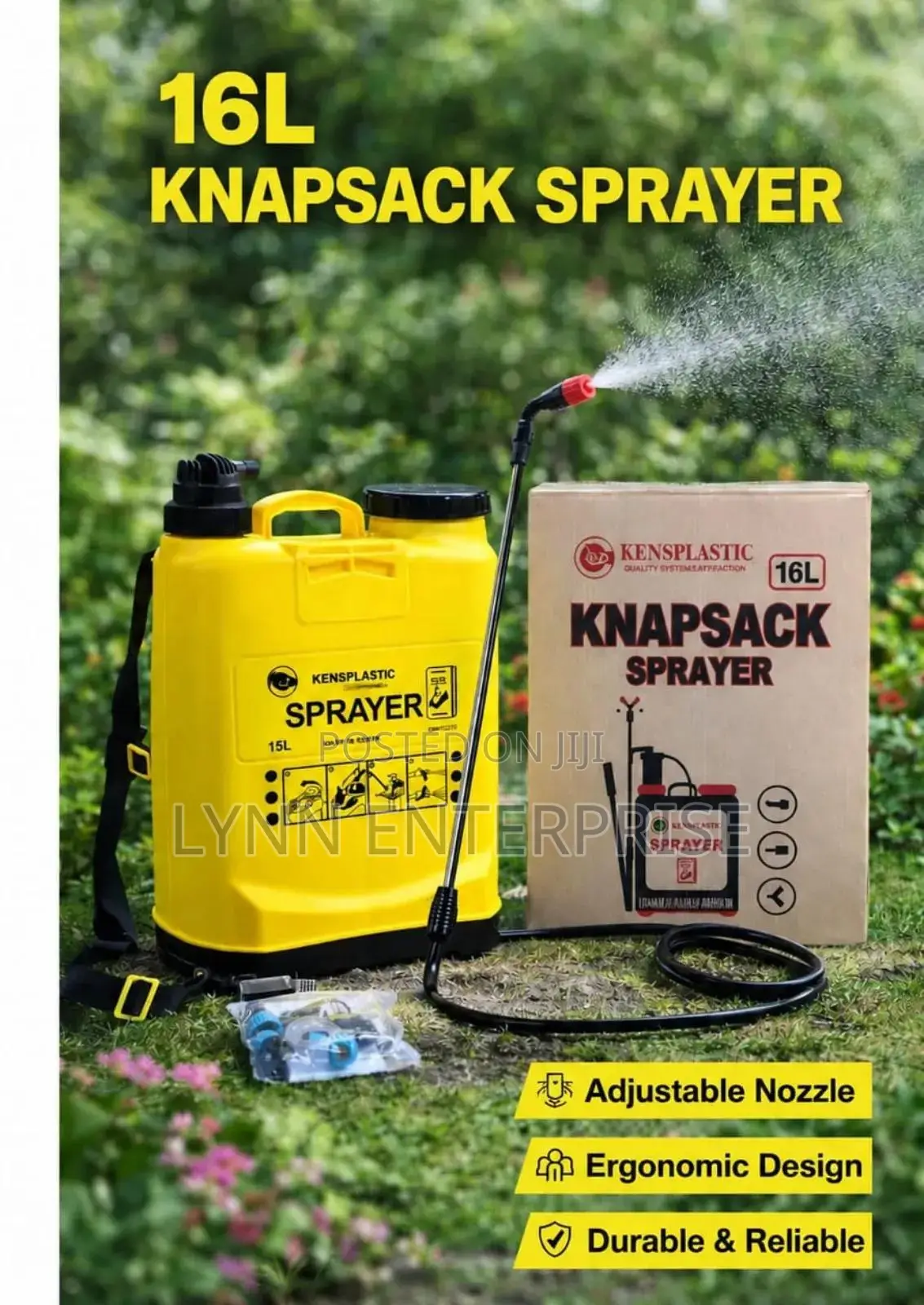 16 Litres Kenplastic Knapsack Sprayers