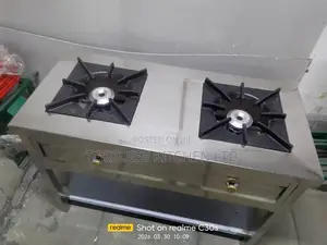 Stainless Steel Commercial Two Burner Size 1200mm by 600mm by 800mm