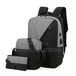 Generic 3-Piece Anti-Theft Business Backpack Set
