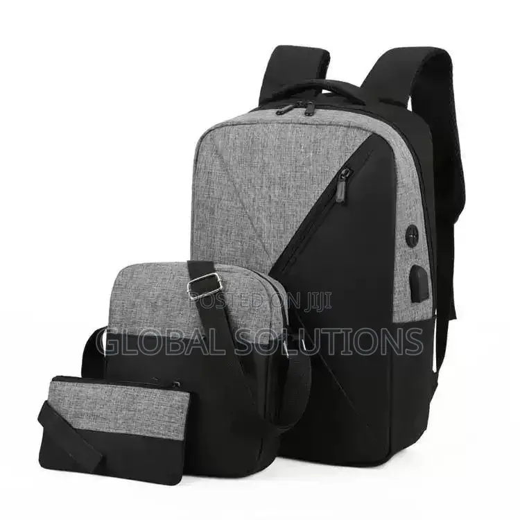 Generic 3-Piece Anti-Theft Business Backpack Set
