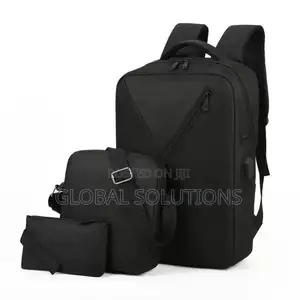 Generic 3-Piece Anti-Theft Business Backpack Set