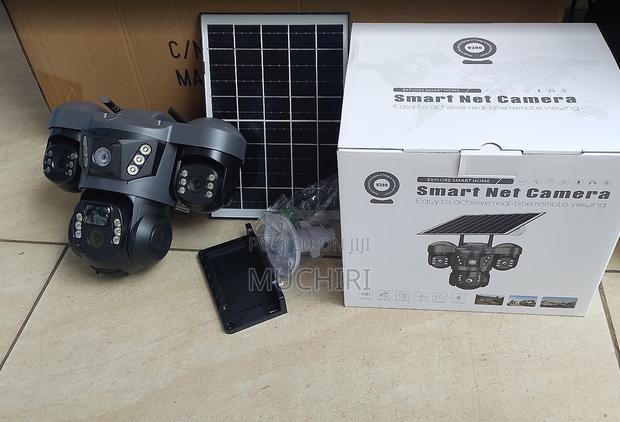 Solar Intelligence 4g (Simcard) V380 Triple Lens Camera