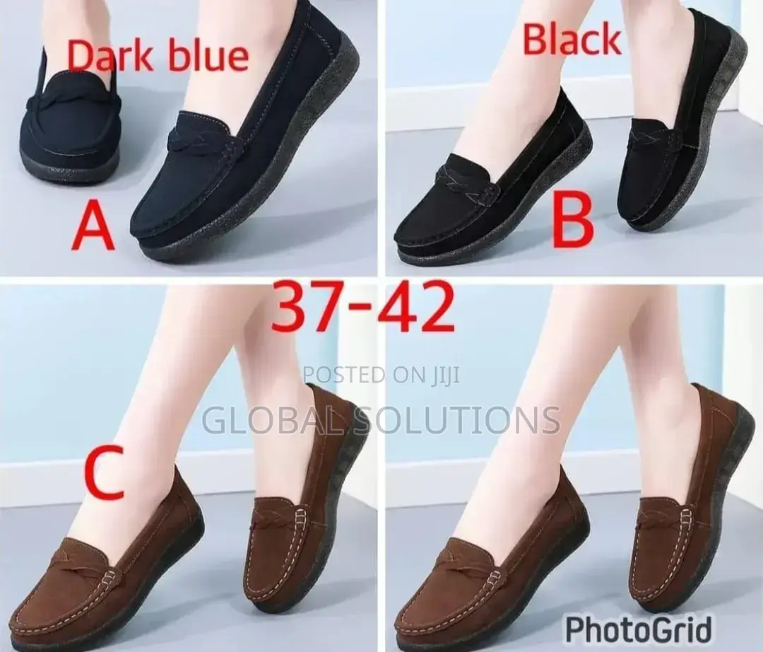 Versatile Suede Slip-on Loafers