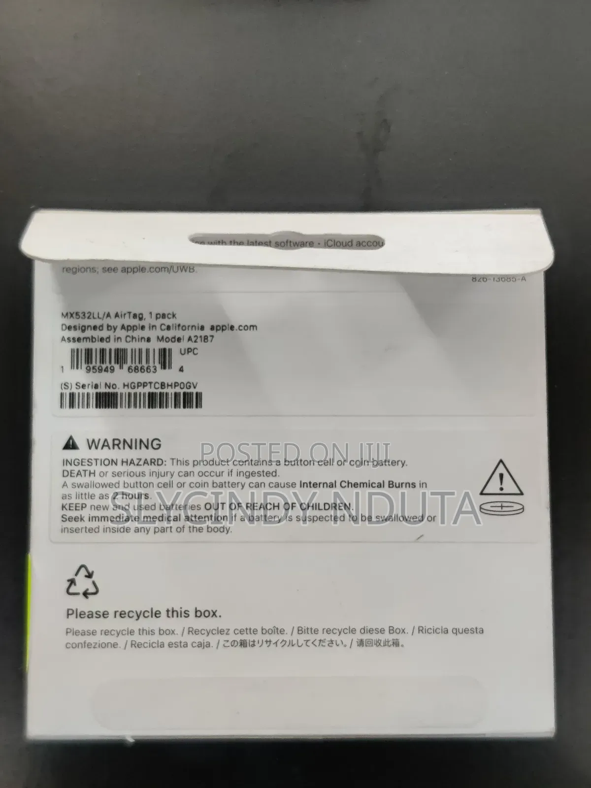 Apple Tag 1pack